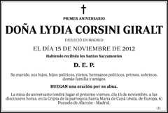 Lydia Corsini Giralt